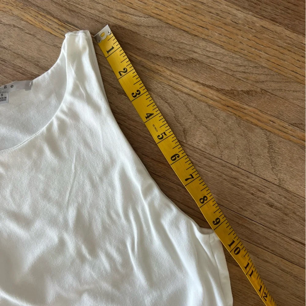 SOFT WHITE HIGH NECK BODYSUIT #0370 - Picture 6 of 7